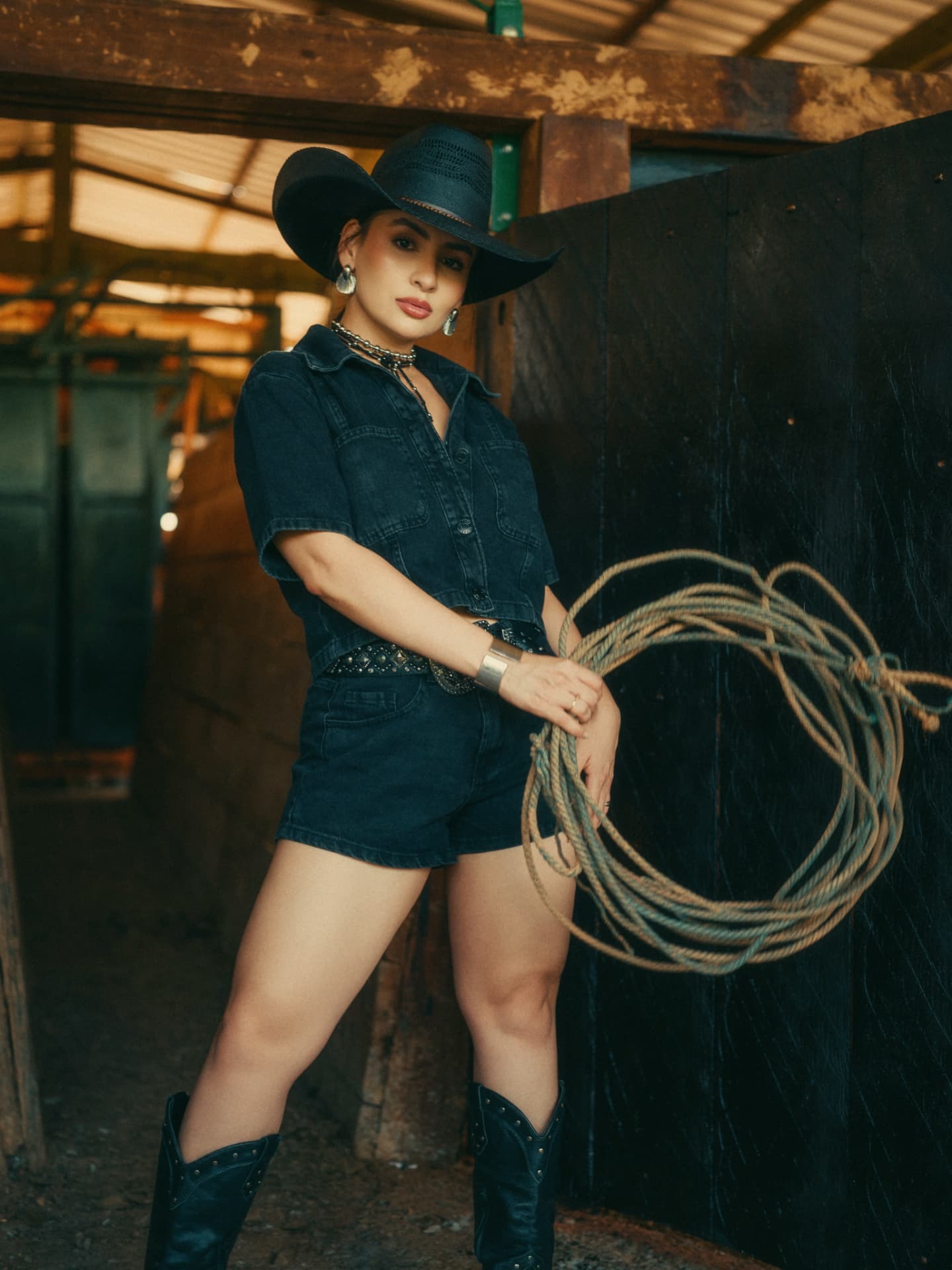 Conjunto Denim Noir